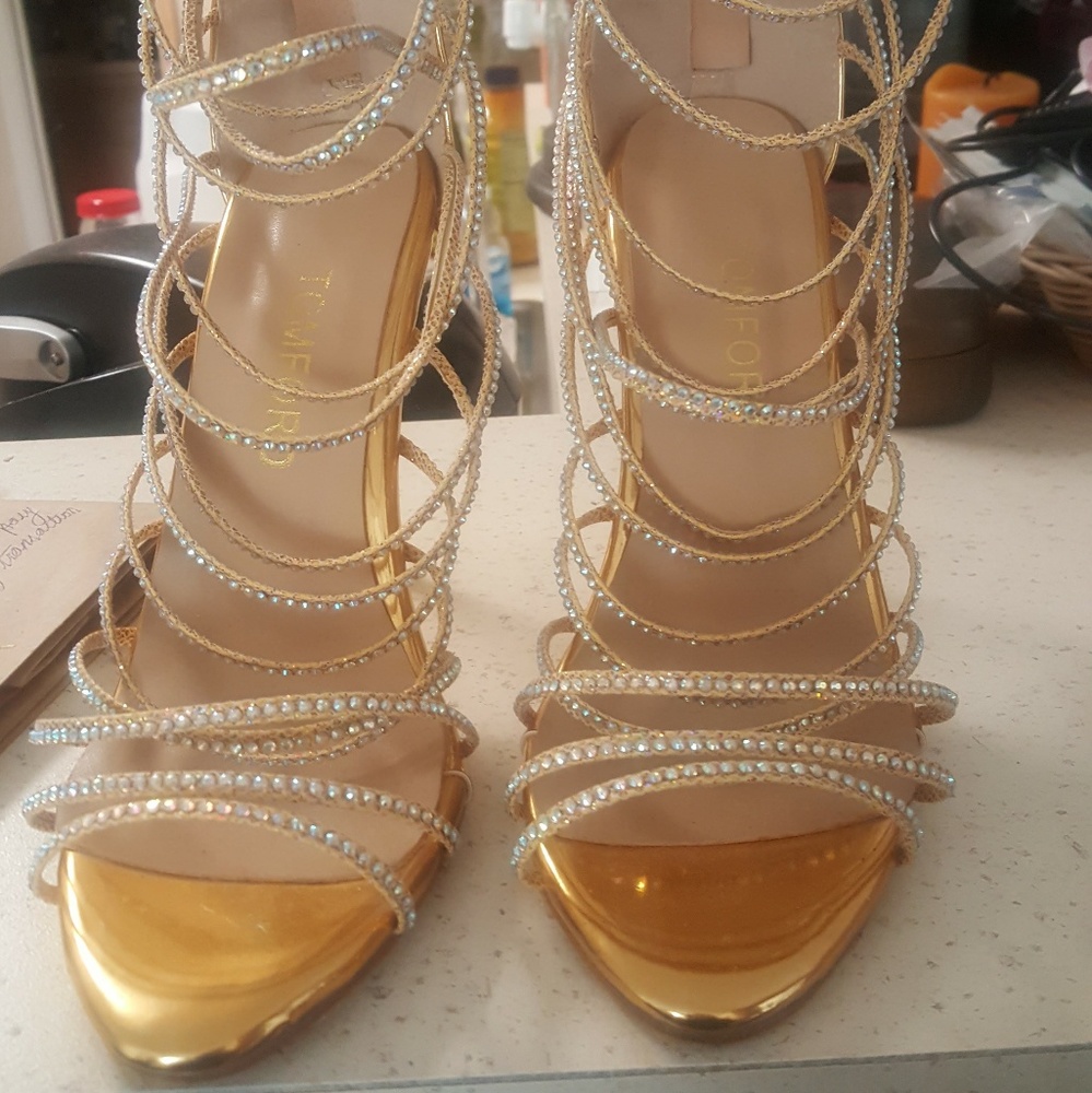 Tom Ford designer heels never worn